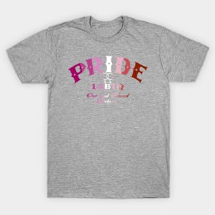 Lesbian Pride - CBs style - Lesbian Pride Flag T-Shirt